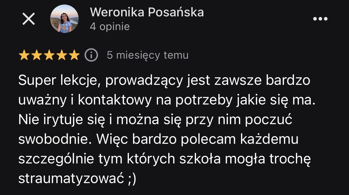 Opinia Weronika Posańska