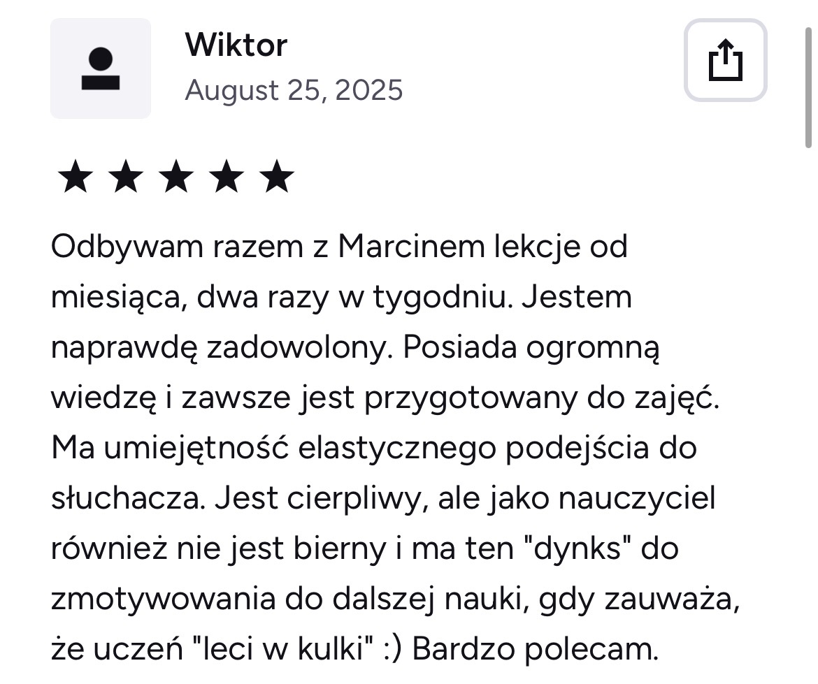 Opinia Wiktor